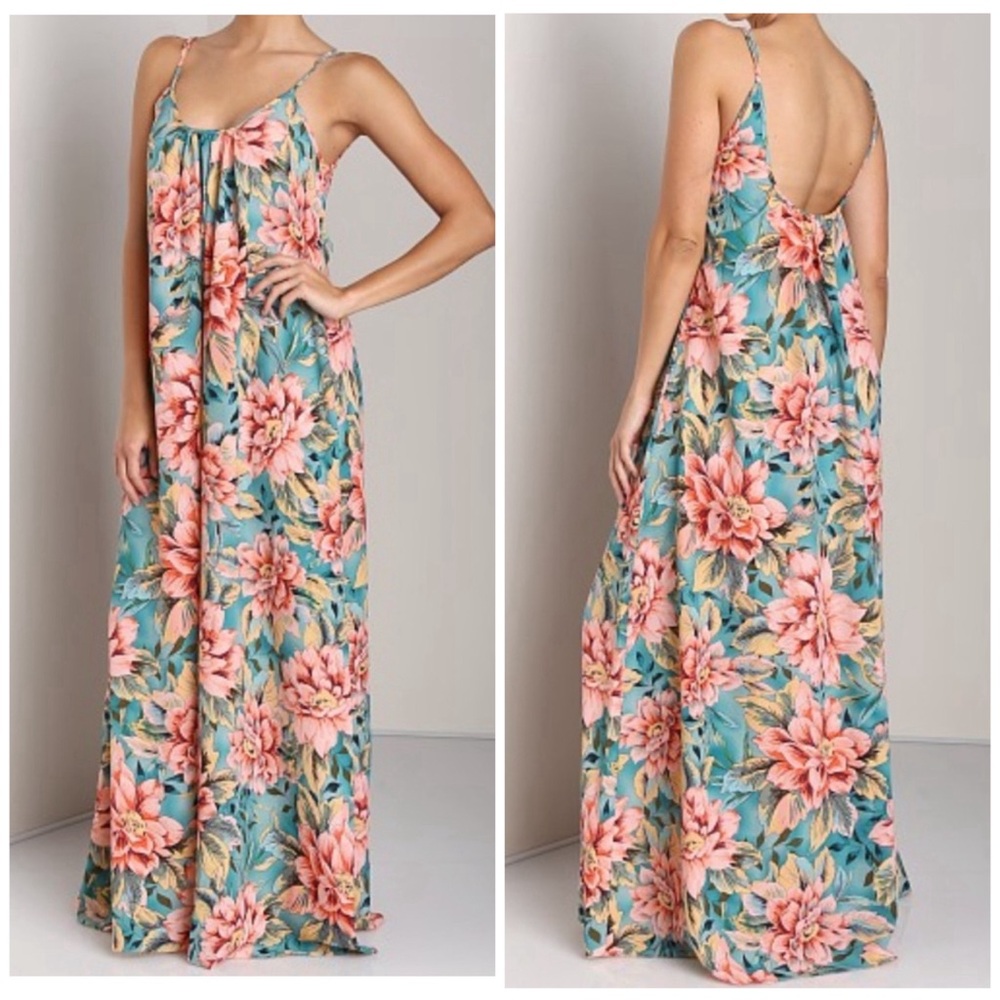 Show Me Your Mumu Trapeze Maxi Dress ~ in Tommy & The Band